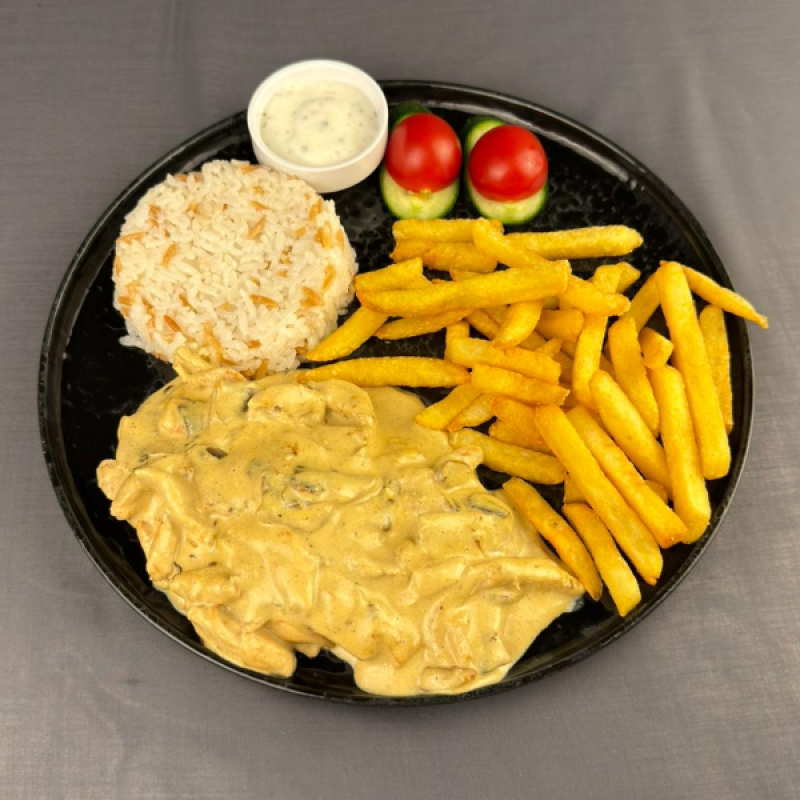 Chicken with Curry Sauce