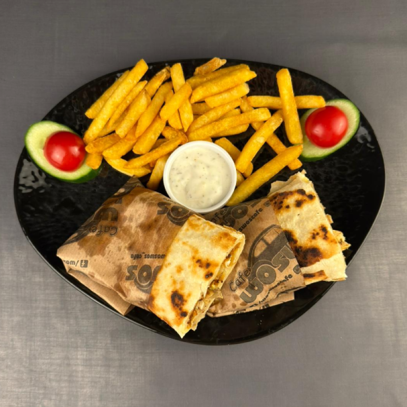 Creamy Mushroom Wrap